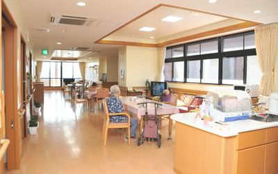 広々とした共有スペース