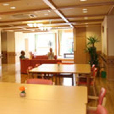 広々としたラウンジ