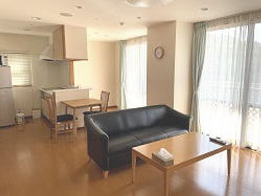 明るいリビング
