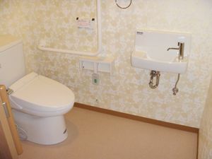 清潔なトイレ空間