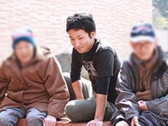 楽しい交流の様子