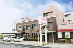 看板がある建物
