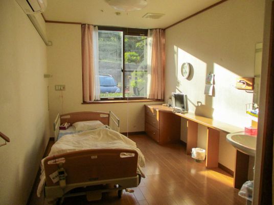 落ち着いた居室