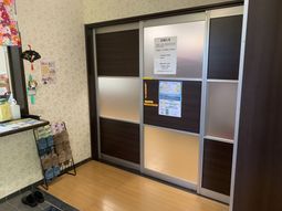 案内のある出入口