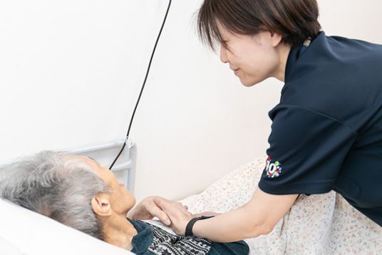 優しく見守る居室