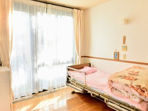 日差しの入る居室