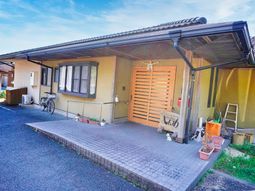 アプローチのある家