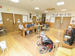 多目的スペースの日常風景