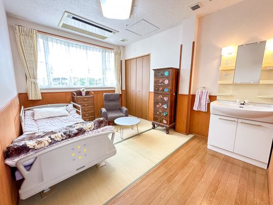 和洋折衷の居室