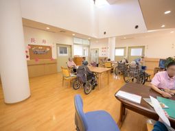 多目的スペースの日常風景