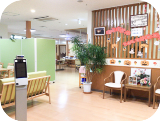 椅子と植物がある部屋