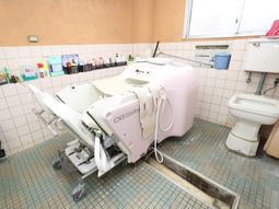 バリアフリー浴室設備