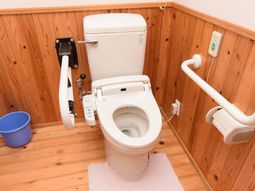 バリアフリートイレの様子