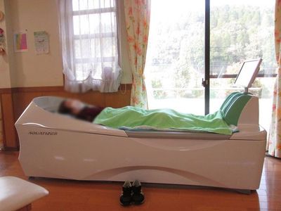 明るい機能訓練室