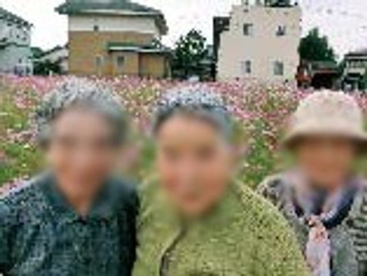 豊かな自然の庭