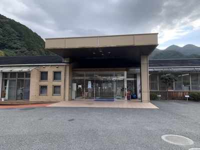 玄関前の風景