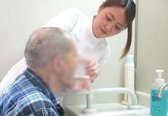 支援中の様子