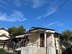外観の建物前景  