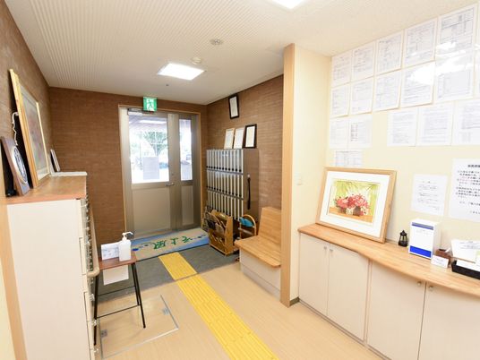 出入口付近の通路エリア