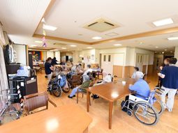 共用スペースでの日常生活