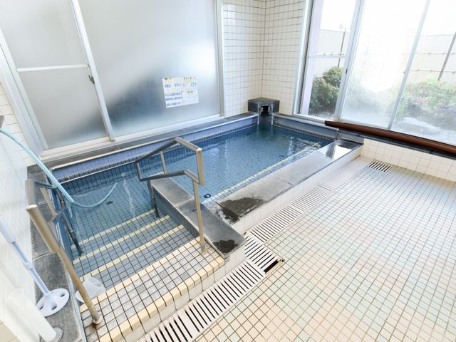 清潔な浴室と手すり