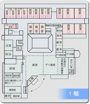 間取り図が表示されています