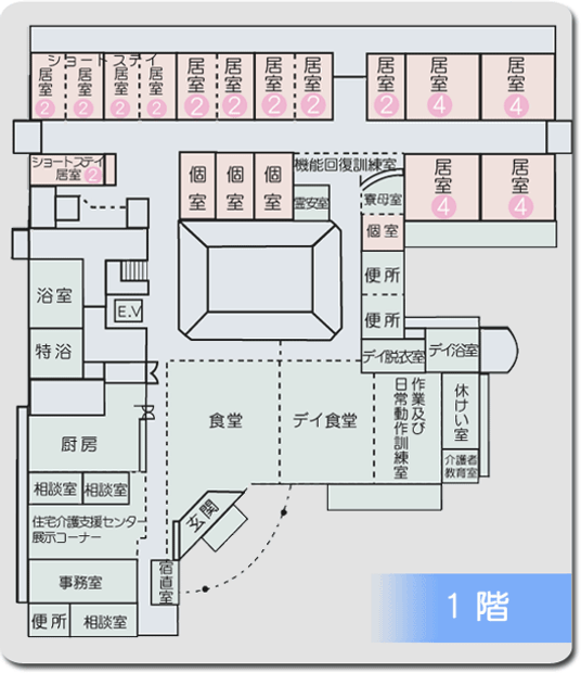間取り図が表示されています