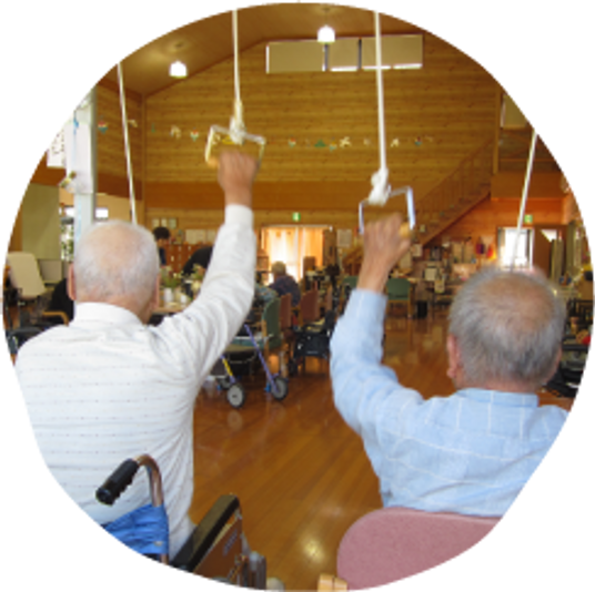 明るいリビング