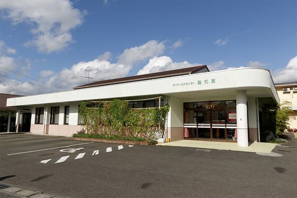 緑豊かなエントランス