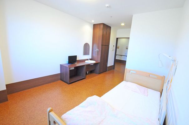 清潔感ある個室居室