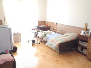明るい空間の居室