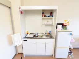 居室のキッチンスペース