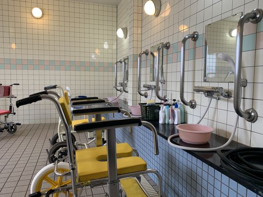 車椅子用シャワールーム