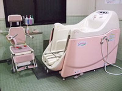 機能的な浴室設備