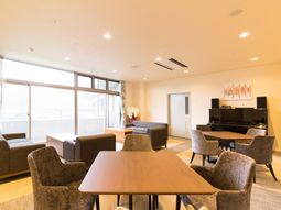 快適な共用ラウンジ空間