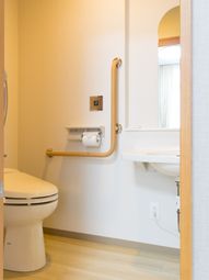 清潔なトイレスペース