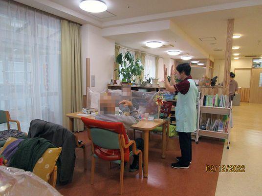 介護をする部屋