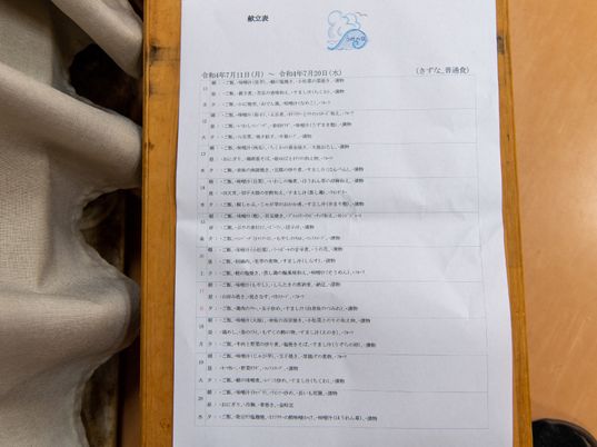 スケジュール表掲示箇所
