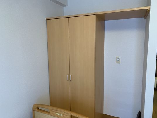 木製クローゼット居室