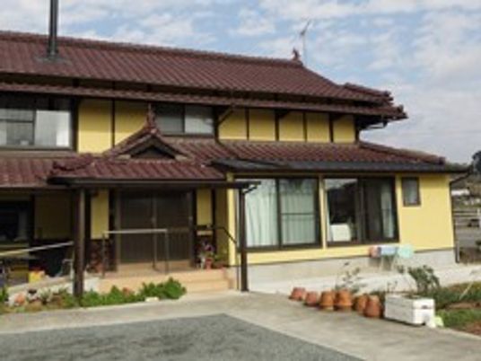 和風の外観  