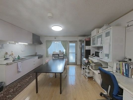 共用キッチンの風景