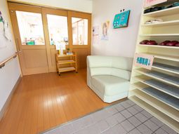 居心地の良いエントランス