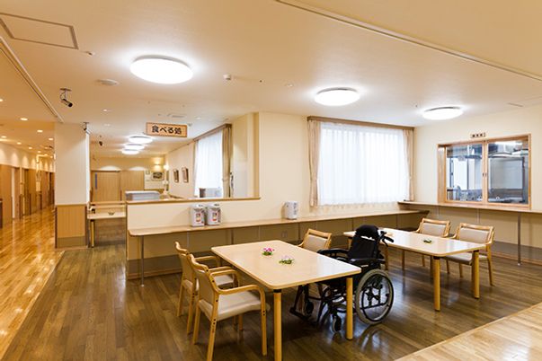 自然光が入る空間
