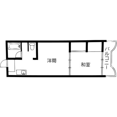簡素な間取り図