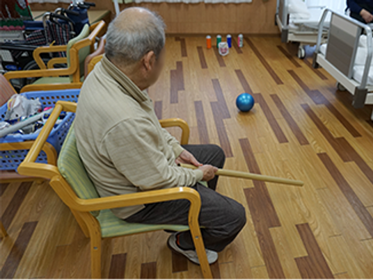ゲームに参加する居室