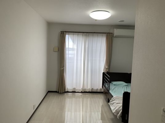 自然光が入る居室