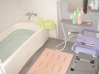 快適な介護用浴室