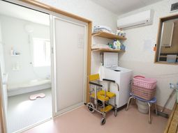 清潔な洗濯物のスペース