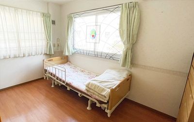 自然光の入る居室