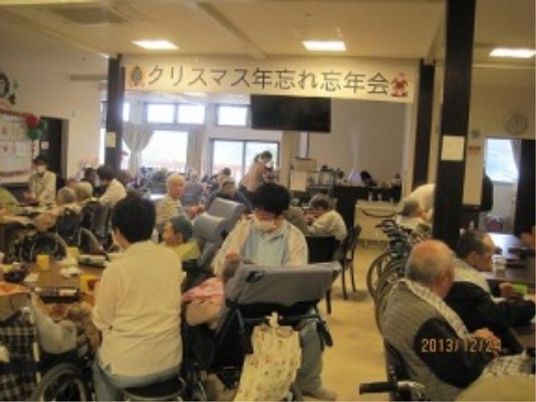 共有スペースでの憩い